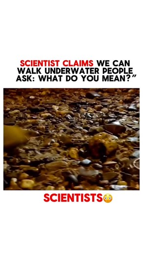Great minds🧠 on Instagram: "A scientist recently sparked a wave of curiosity by saying, “Let’s walk underwater,” leaving people everywhere asking, “What do you mean?” While it sounds impossible at first, the idea taps into a fascinating mix of science, imagination, and human exploration. For years, underwater research has pushed the boundaries of what the human body can adapt to — from diving suits to underwater habitats. Now, the concept of walking beneath the surface isn’t just a wild dream; 