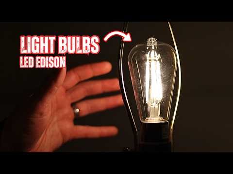 Power Efficient LED Edison Light Bulbs 2700k (Emymlite)