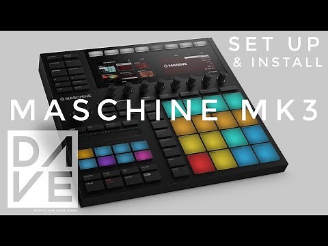 Native Instruments Maschine MK3 | How to set up and install