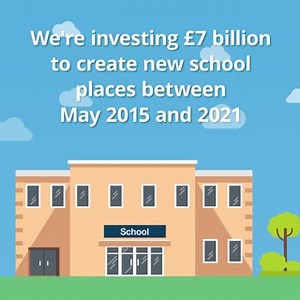 Congratulations to the thousands of children across the country who are finding out which secondary school they will be attending in September. We are currently on track to create one million new school places between 2010 and 2020, the largest increase in at least two generations. | Department for Education