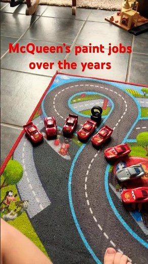 Lightning McQueen’s paint jobs over the years ￼