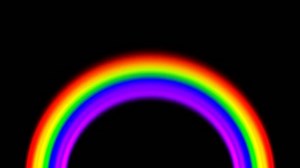 Rainbow Animation On Black Background Stock Footage Video (100% Royalty-free) 3723903241 | Shutterstock