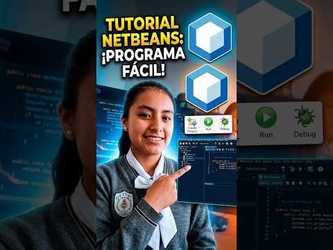 Tutorial de NetBeans para Principiantes | Instalación, Interfaz y Primer Programa en Java