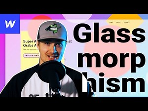 Glassmorphism in Webflow (2 Ways to Do It)
