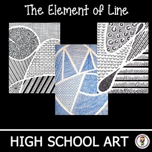 Line Sampler. High School Art Lesson Plan with narrated video demo
