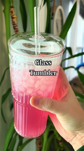 Stylish 24oz Glass Tumblers for Every Drink