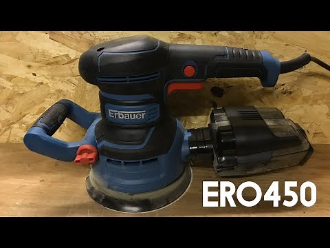 Erbauer ERO450 Sander Unboxing | Random Orbit Sander