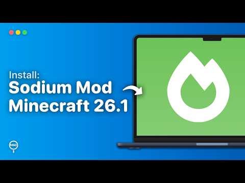 How To Install Sodium In Minecraft 26.1 On Mac | Step By Step