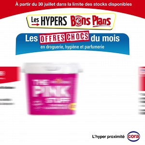 Les offres chocs du mois sont disponibles 🌟 Profitez de réductions incroyables sur une large gamme de produits en droguerie, hygiène et parfumerie. Rendez-vous en magasin ou en ligne pour ne rien manquer ! 🛒✨ Catalogue 👉 https://fcld.ly/4h33q0e (1) Produit dangereux, respectez les précautions d'emploi. (2) Quantité disponible pour l'ensemble des magasins participants à l'opération. | Cora