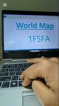 Create a World Map in MS Word with a Simple Keyboard Shortcut