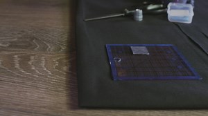 Tailor preparing fabric - Free Stock Video
