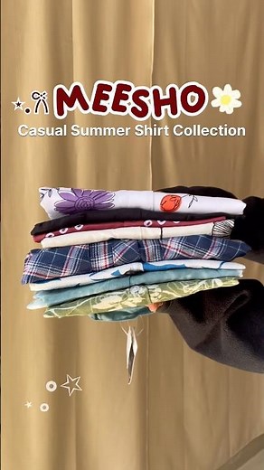 Meesho Casual Shirts Haul 👕 Budget Fashion Under ₹300 #meeshohaul #shirts #trending