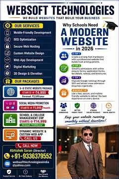 🌐 The Secret Behind Fast-Growing Schools? A Modern Website!