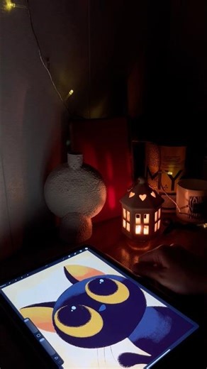 #procreate #cutecatdrawing #digitalart #procreatetutorial #catillustration #speedpaint #drawing