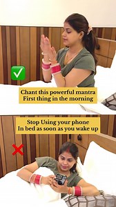 ❌ Stop using phone first thing in the morning as soon as you wake up Add these healthy habits in your daily routine ✅Always wake up early in the morning & recite morning prayer For a healthy lifestyle always wake up early Because you are up early, you go to bed early. It promotes deep and restful sleep which is important for mental and emotional well-being. ✅Choose Gratitude “Gratitude is the highest attitude”, as we know... Always be grateful & blessed with everything & every person in your lif