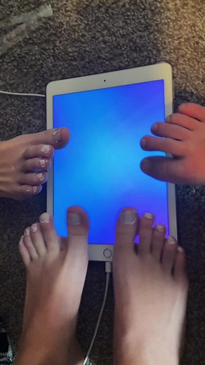 Interactive Tablet Game Experience with Fun Feet