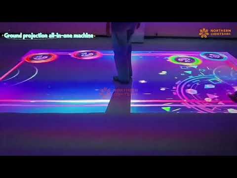 All in One Machine Game Interactive Floor Projection Touch Screen Interactive Projector