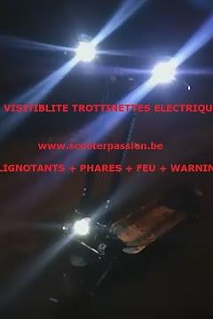 Kit led clignotants + phares LED trottinette électrique by Scooter Passion