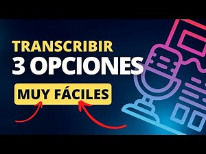 Three options to transcribe your YouTube videos