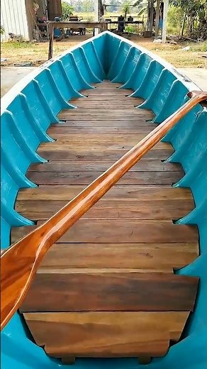 Best Small Fiberglass Rowing Boat #boatbuilding