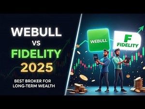 Webull vs Fidelity 2025: The Best Broker for Building Long-Term Wealth