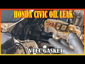 How To Replace VTEC Solenoid GASKET Honda Civic