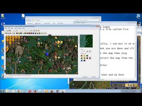 How to edit maps/campaign scenarios in Heroes 3 - Step by step tutorial