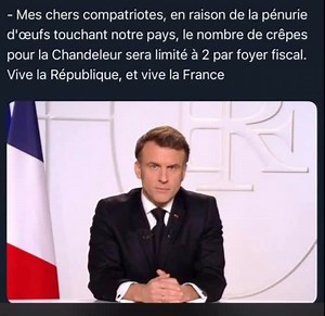 Pour la Chandeleur, c'est limité à deux crêpes par personne. 🥞😋 #Chandeleur #Crêpes #gourmandise #foryou #viral #fyp | Humour à la Crunch Officiel