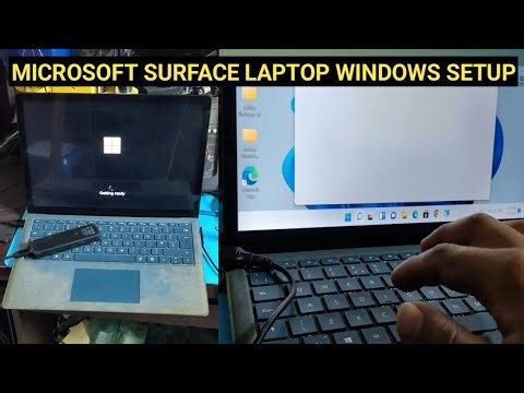 Microsoft Surface Laptop Windows Setup Full Guide | Windows 10 / 11 Installation Step by Step