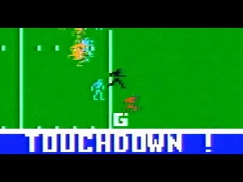 NFL Football Gameplay Intellivision