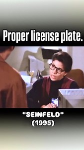 140K views · 6.5K reactions | The greatest license plate of all time. •"SEINFELD” (April 27, 1995: ‘The Fusilli Jerry’ S6 Ep21) #comedy #funny #car #oldschool #trendy | The_80s_90s_Guy | Facebook