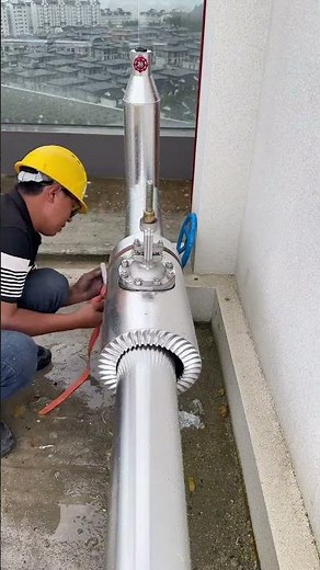 Water Pipeline Covered with Lagging Material for Safety Purpose