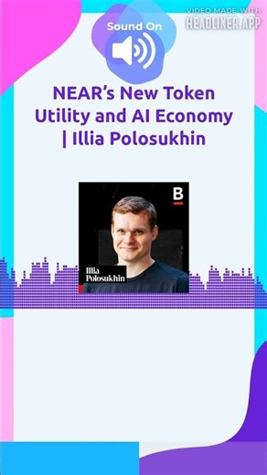 NEAR’s New Token Utility and AI Economy | Illia Polosukhin | Bankless
