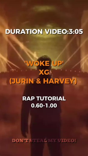 XG 'WOKE UP' Rap Tutorial Part 1