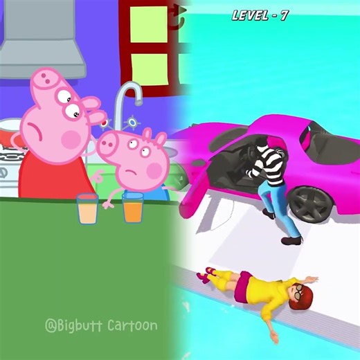 Peppa loves her little brother #peppapig #animation #funny #parody #love #spongebob #cartoon#healthy