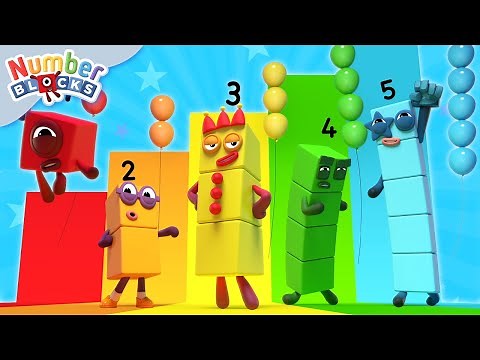 Vuelta al Cole - Numberblocks en Español | Aprende a contar - 12345 | Matemáticas para niños
