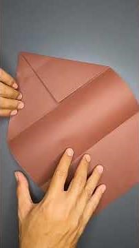 Paper envelope design handmade