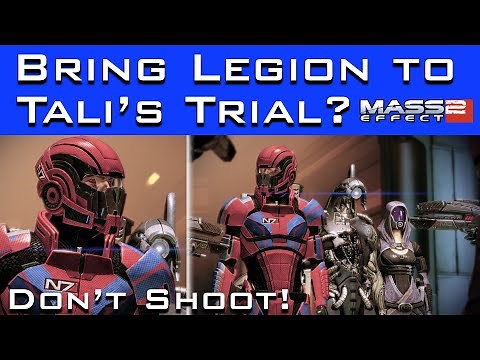 Mass Effect 2 - What Happens If You Bring Legion to the Quarian Migrant Fleet for Tali's Trial?