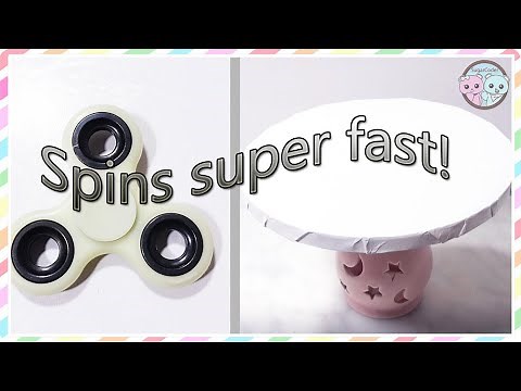DIY CAKE FIDGET SPINNER Turntable ❤️ Baking Hack, Dessert Cake Craft Ideas