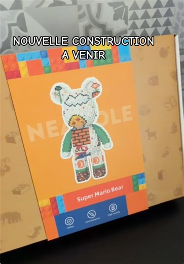 On va bientôt démarrer une nouvelle construction avec mon loulou.. #home #blocs #shop #activite #mario