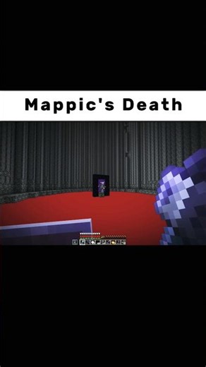 Mappic's Death In Unstable Smp | #unstablesmp #spokeishere