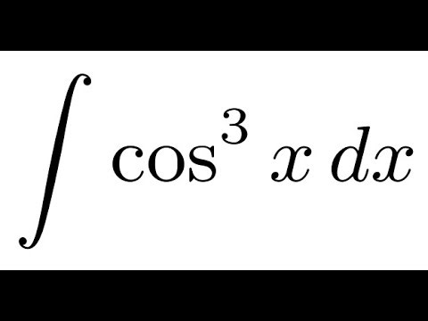 How to Integrate cos³(x) | Step-by-Step Trig Substitution Method