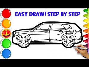 Easy Car Drawing! Learn to Draw a Car in 5 Minutes