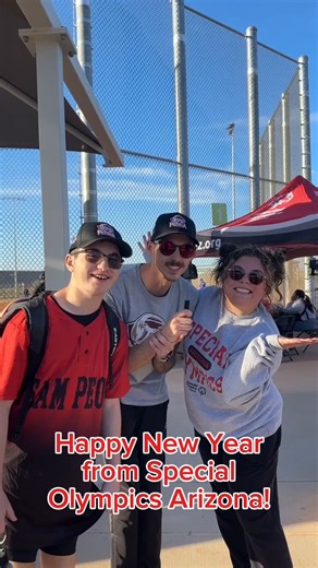 3K views · 101 reactions | Here’s to a 2025 full of inclusion, empowerment, and new opportunities to shine—on and off the field. Let’s dream big, cheer loud, and make this year our best yet!  � Thank you for being part of the SOAZ family. Happy New Year from Special Olympics Arizona! ✨❤️ | Special Olympics Arizona | Facebook