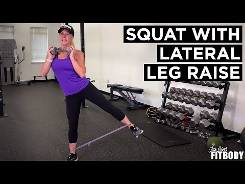 Squat with Lateral Leg Raise Exercise Demonstration