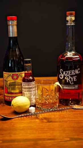 The Sazerac Cocktail made with the new Sazerac Rye Whiskey 100 proof. Cheers to the weekend my friends!• Add ice to an old fashioned glass & set aside to chill• Add 1 sugar cube & 3 dashes of Peychaud’s Bitters to a mixing glass. Muddle into a paste.• Add 1 1/2 oz Sazerac Rye whiskey. Then add ice & stir until the ingredients are well incorporated & chilled. • Dump the ice from the old fashioned glass and add 1/4 oz Herbsaint. Swirl it around the chilled glass then toss out the excess.• Strain t
