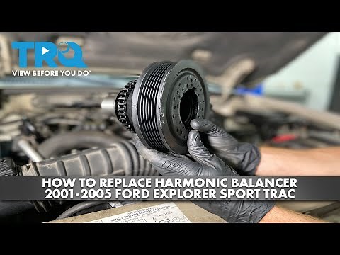 How to Replace Harmonic Balancer 2001-2005 Ford Explorer Sport Trac