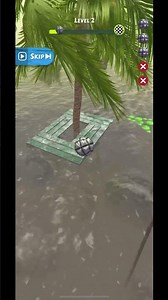 Rollance ball is at the tree