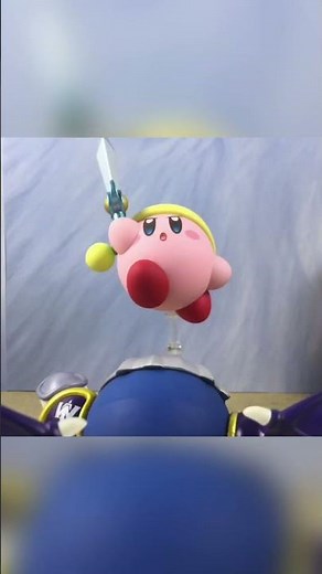 (2018) KIRBY VS META KNIGHT | Stop Motion Animation