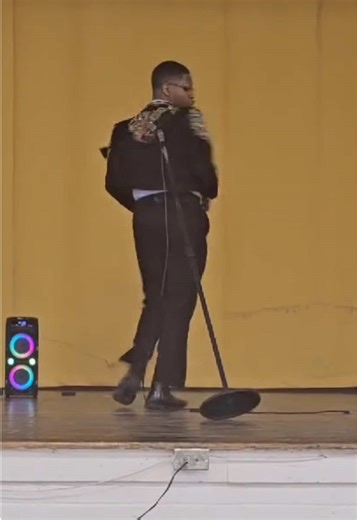 James Brown's Iconic Mic Toss Moment